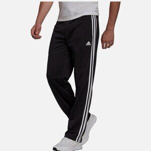 Adidas Men's Essentials Tricot Athletic Warm Up Track Pants Joggers Black M